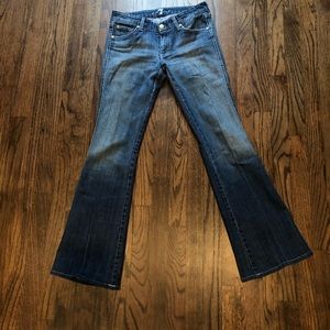 7 for all mankind boot cut jeans
